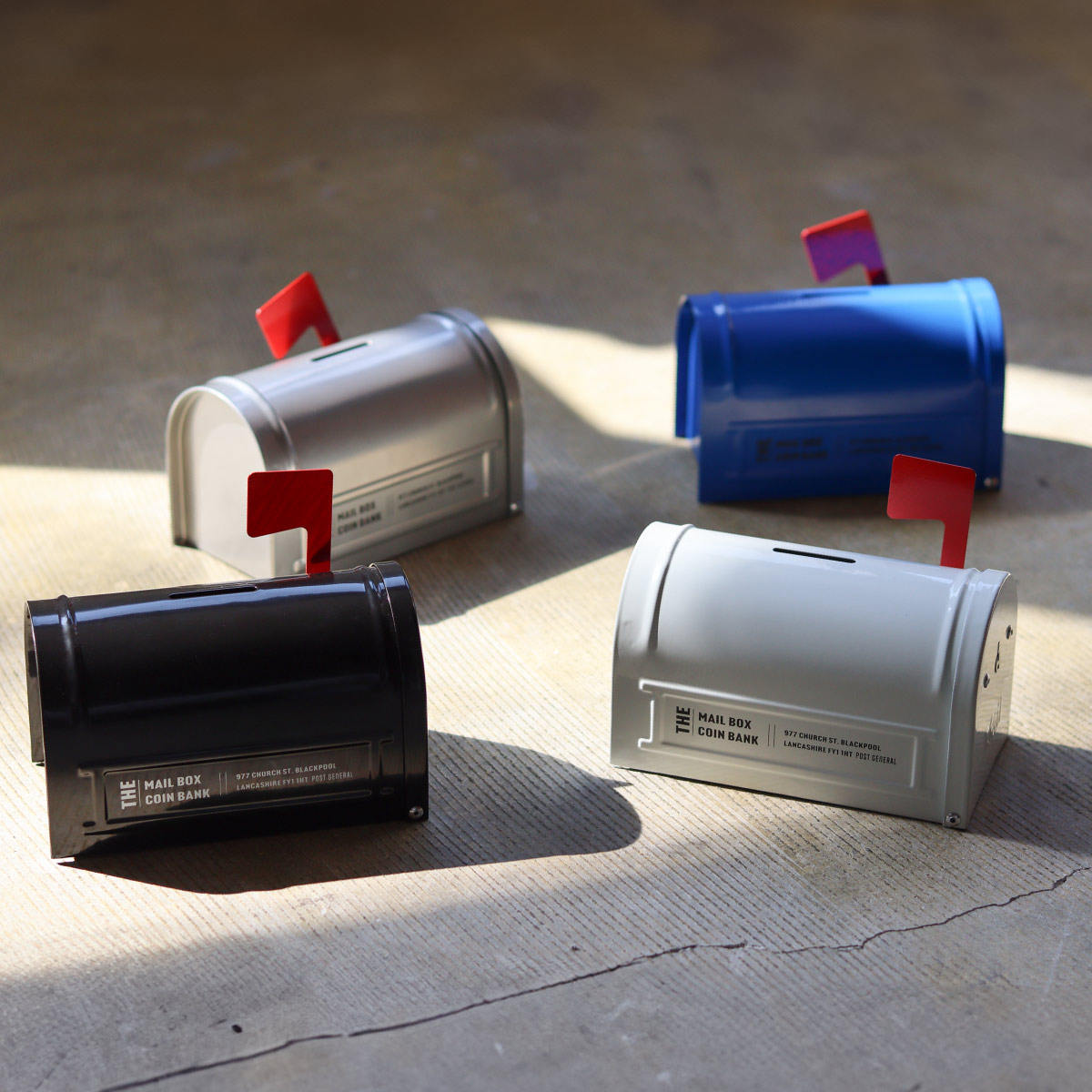 貯金箱 ポストジェネラル メールボックス コインバンク 鍵付き （ おしゃれ ポスト ロック式 収納 マネーバンク アクセサリー 収納スペース ） :  インテリアパレットヤフー店 - 通販 - Yahoo!ショッピング