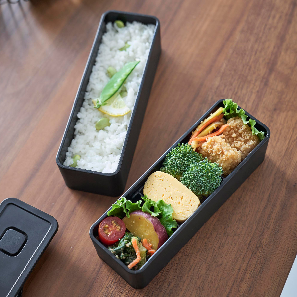 tower 特典付き 山崎実業 バルブ付き密閉ランチボックス タワー 2段