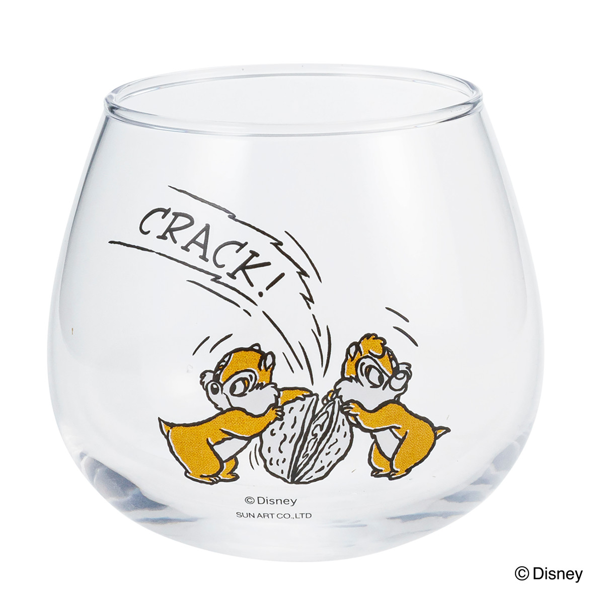 サンアート グラス 290ml ゆらゆらグラス ディズニー （ 日本製 ガラス