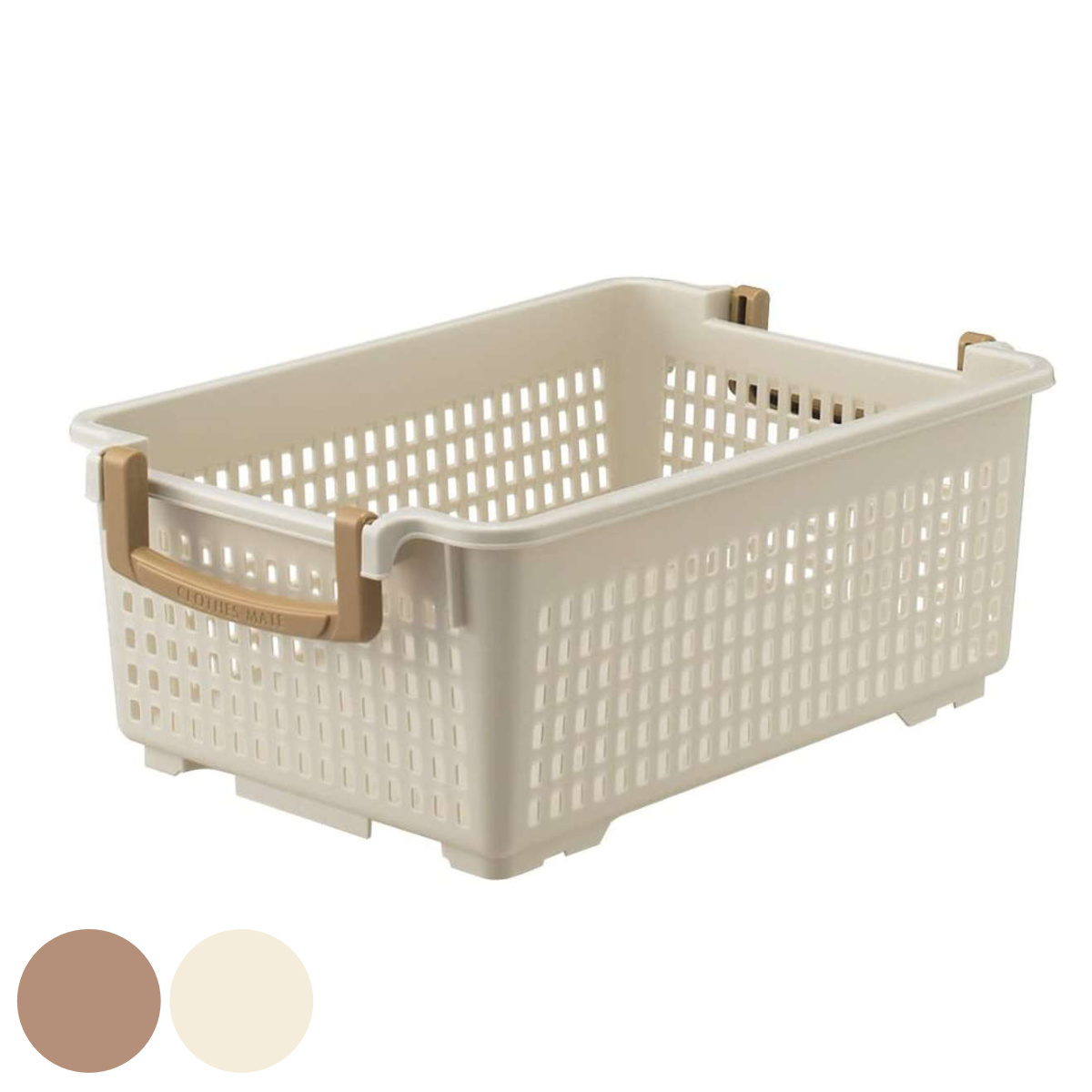 伊勢藤 収納バスケット 衣類収納ケース フリーバスケット Sサイズ