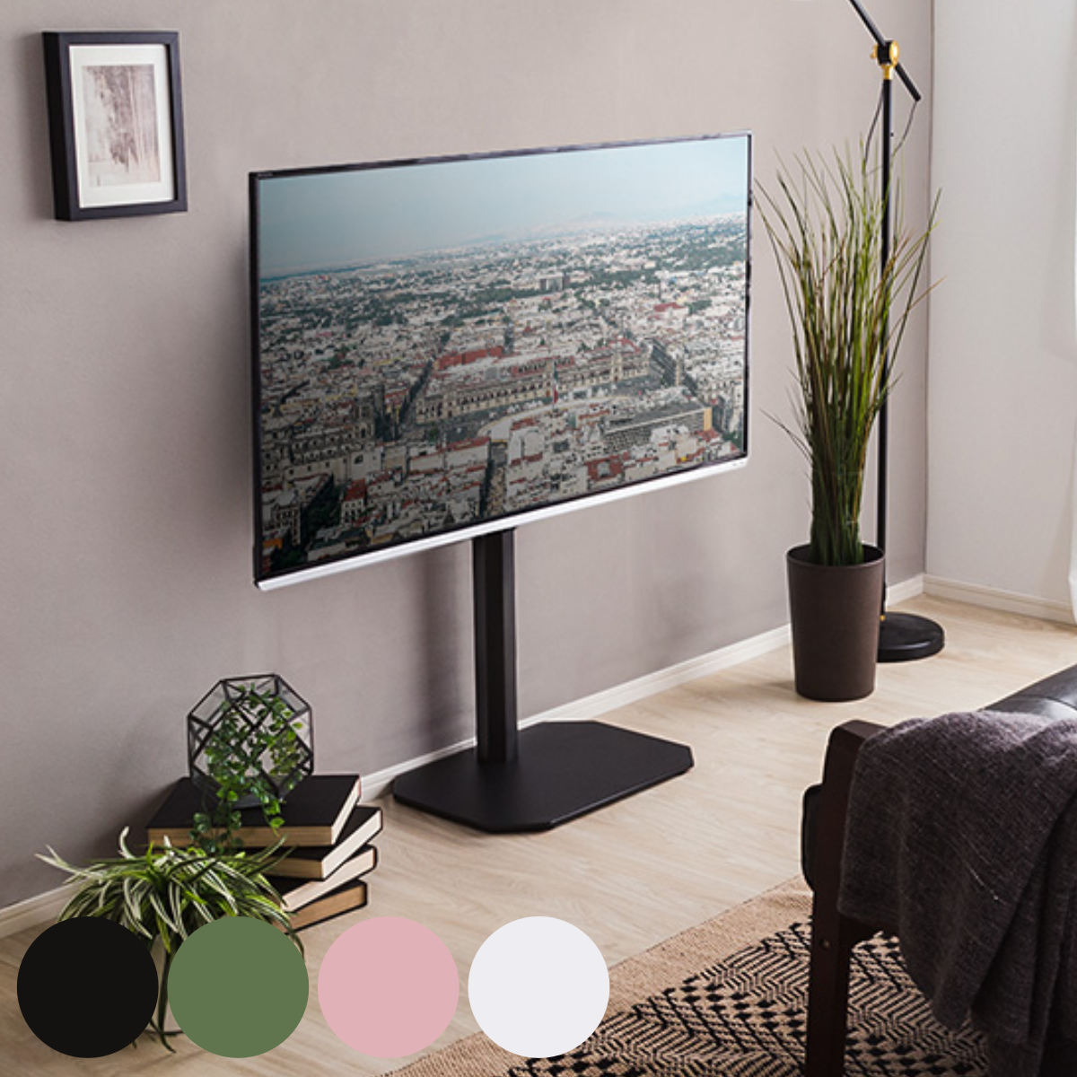 �e���r�X�^���h Rosalie 32�`65�C���`�Ή� �Ǌ� ��U�� ���[�^�C�v �i �ϐk �e���r�� �X�^���h �R�[�i�[�^ �X�C���O ���������\ �ǖ� �Ǌ|���� �j