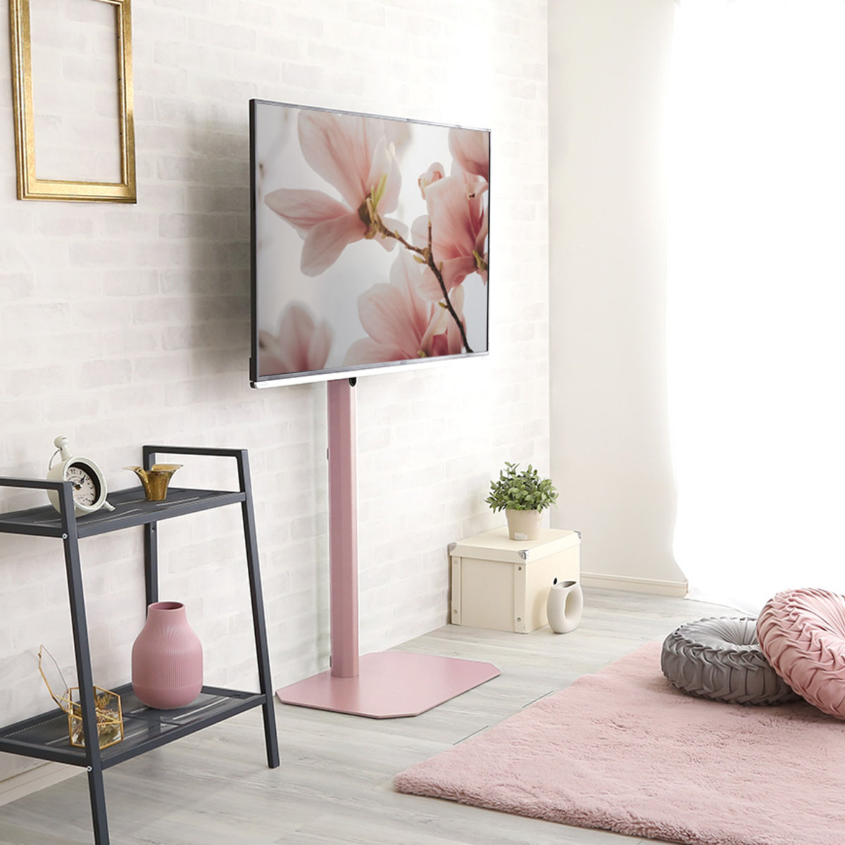 テレビスタンド　32〜65インチ対応 生産終了品】 キャスター付き テレビスタンド 32～65インチ対応 SR