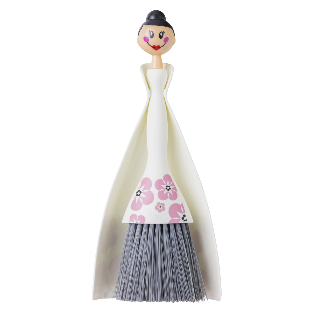 Vigar（ビガール） ほうき ちりとり ドールス ミニ ハンディ セット