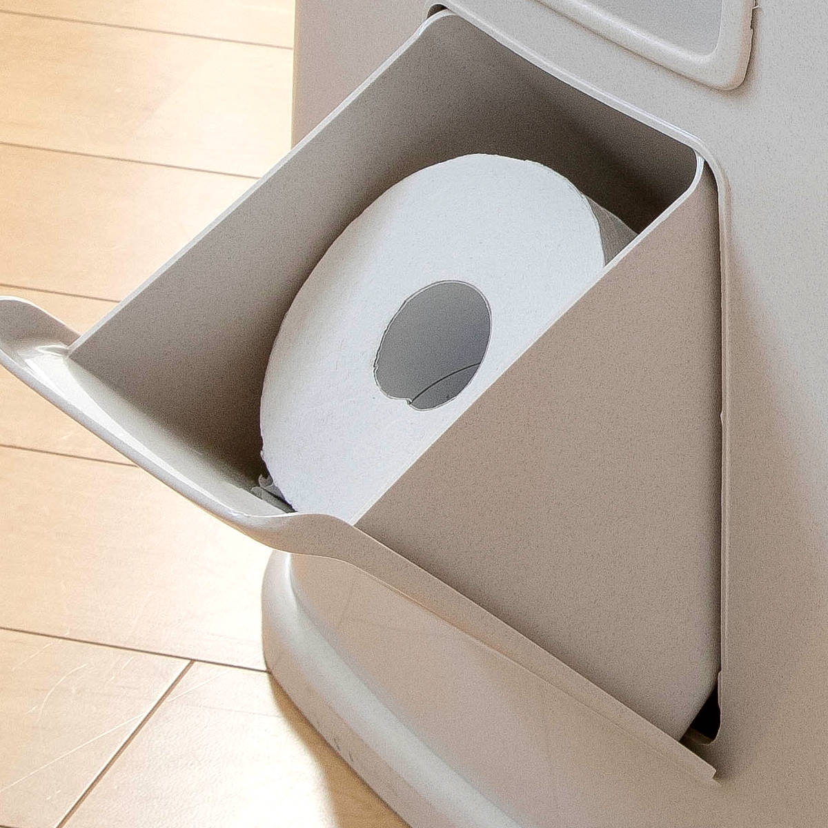 TONBO（新輝合成） ポータブルトイレ デラックス型 バケツ付き 介護