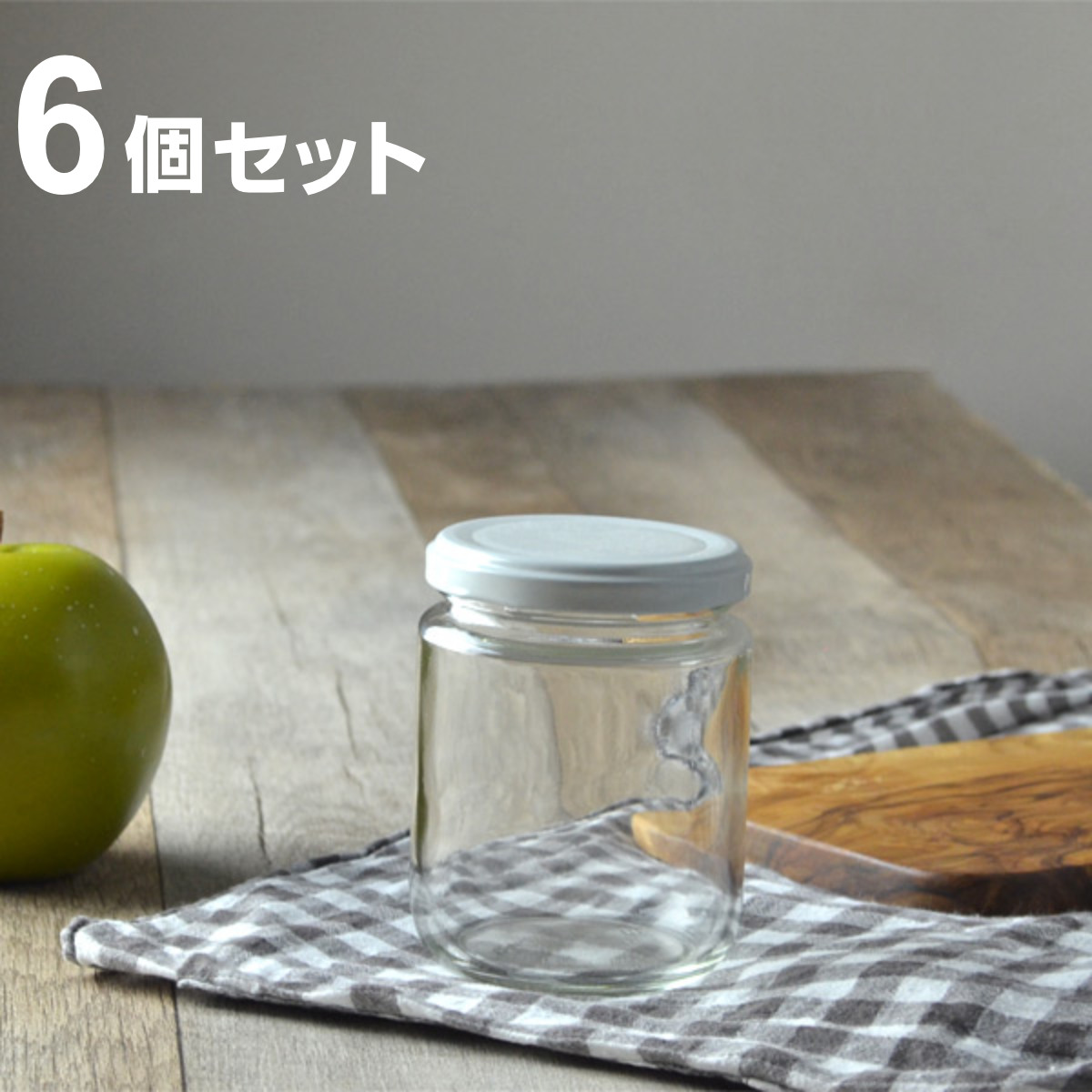 東洋佐々木ガラス 保存容器 ジャム瓶270 232ml 6個セット （ ガラス