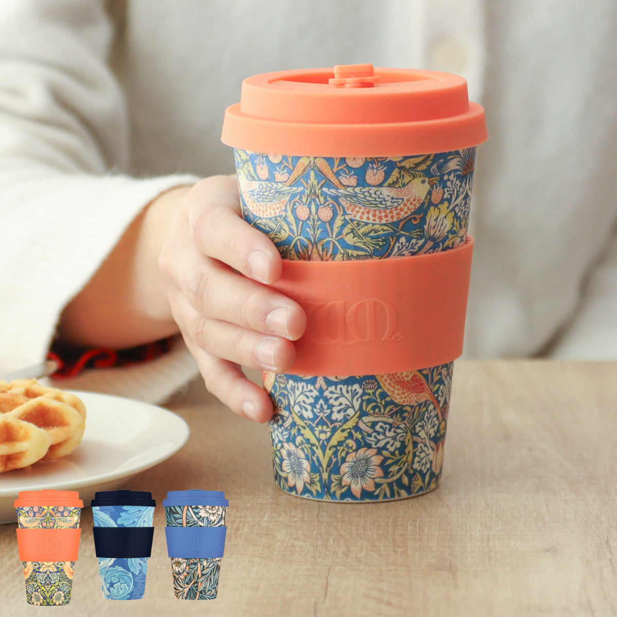 �^���u���[ 400ml �G�R�[�q�[�J�b�v Ecoffee Cup 14oz WMG �i BPA�t���[ �V�R�f�� �R�[�q�[ �J�b�v �W�t �V���R�� �����^�� �j