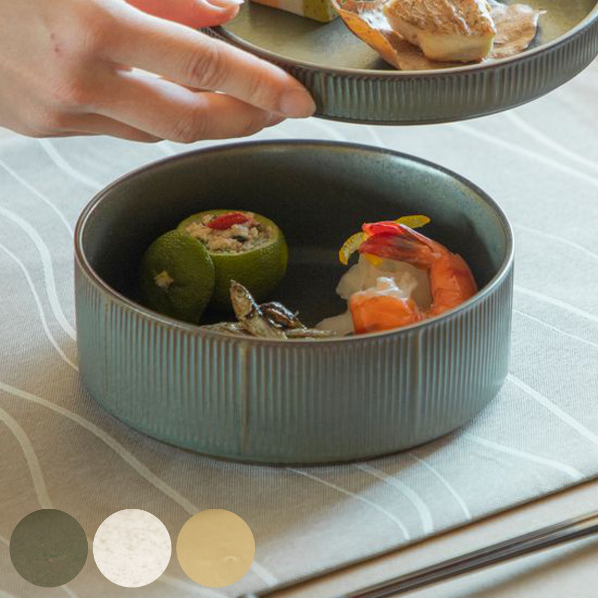 ボウル Roots 蓬莱 16cm スタックボウル （ 食洗機対応 電子レンジ対応