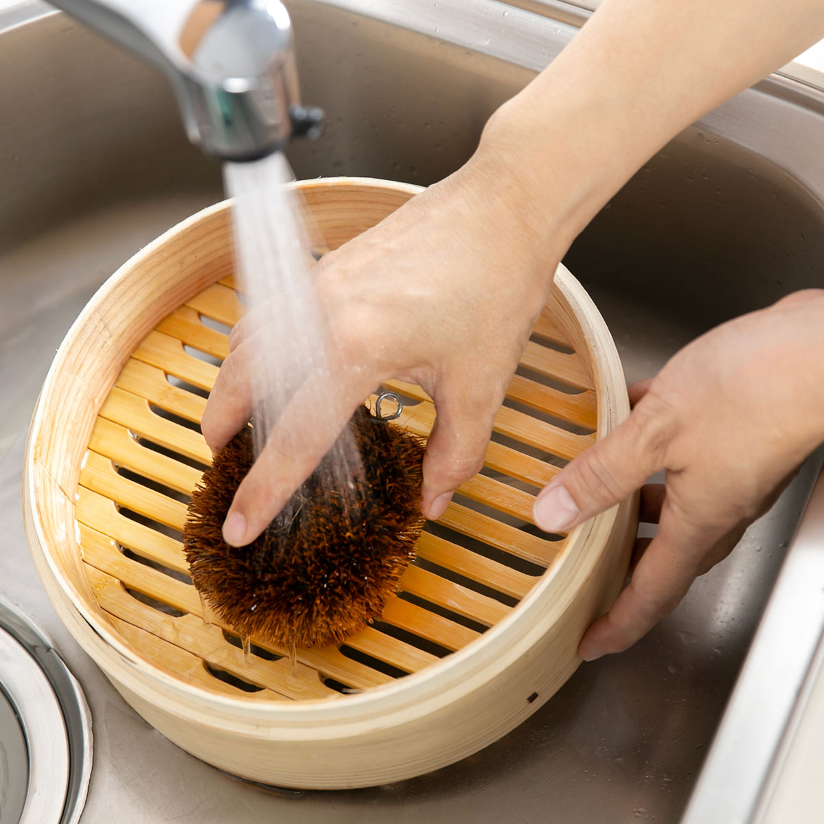 パール金属 中華せいろ 21cm 蒸し器 竹 木 和の里 （ 蒸籠 セイロ 蒸篭