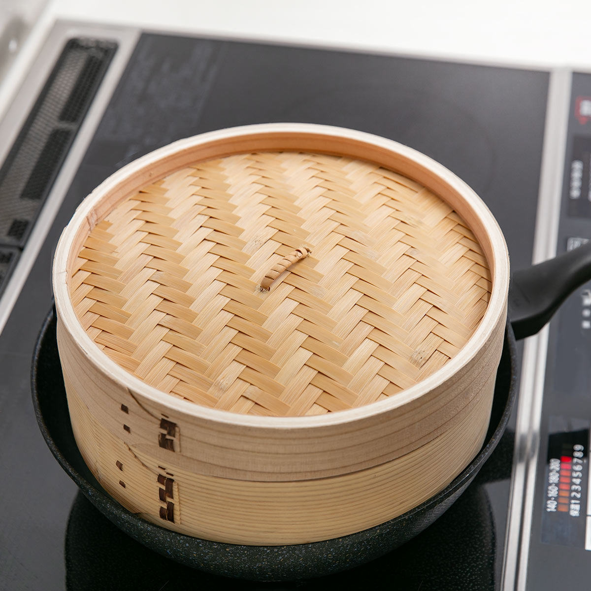 パール金属 中華せいろ 27cm 蒸し器 竹 木 和の里 （ 蒸籠 セイロ 蒸篭