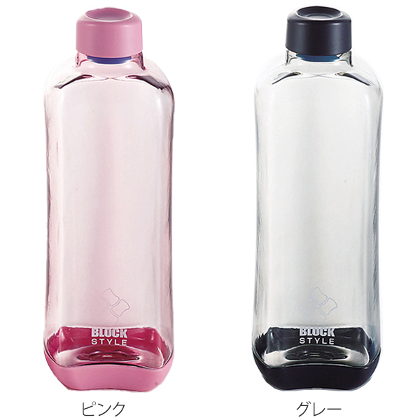 パール金属 水筒 1L プラスチック ブロックスタイル アクアボトル BPA