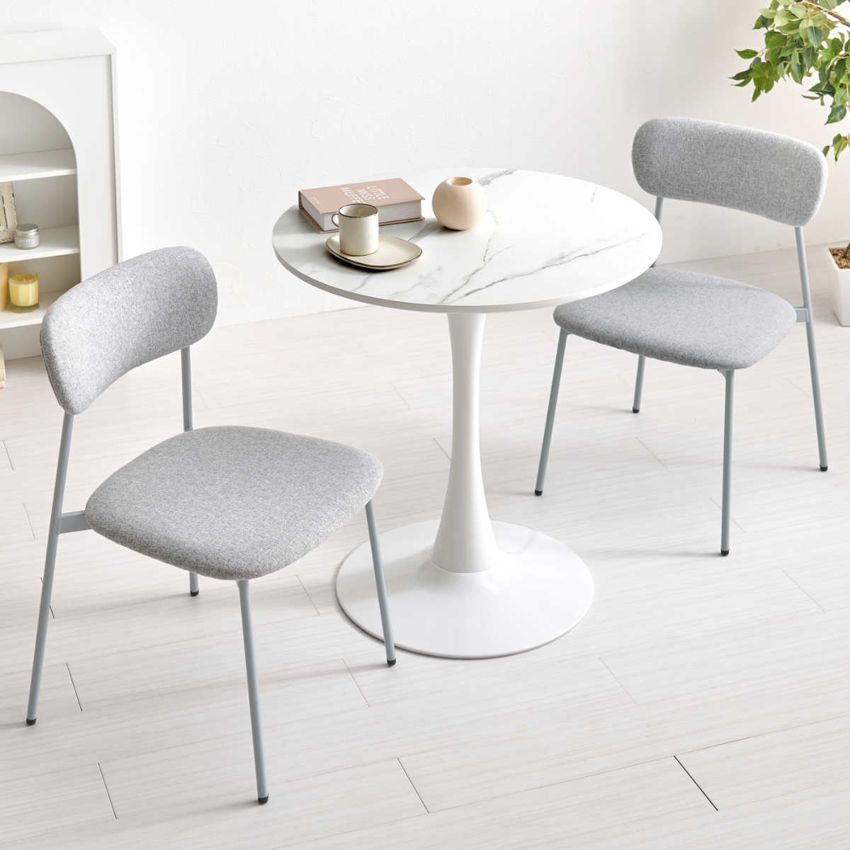 カフェテーブル 幅70cm 円形 ラウンドテーブル ダイニングテーブル