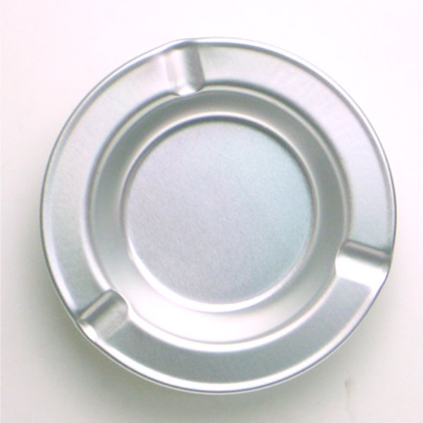 灰皿 卓上 丸型 アルミ製 （ 卓上灰皿 アッシュトレイ アルミ タバコ