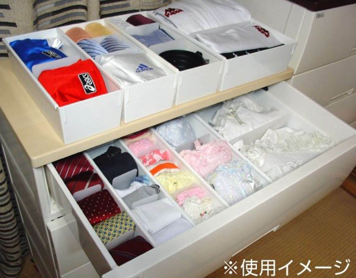 仕切りケース 幅9×奥行33×高さ10cm 靴...の詳細画像5