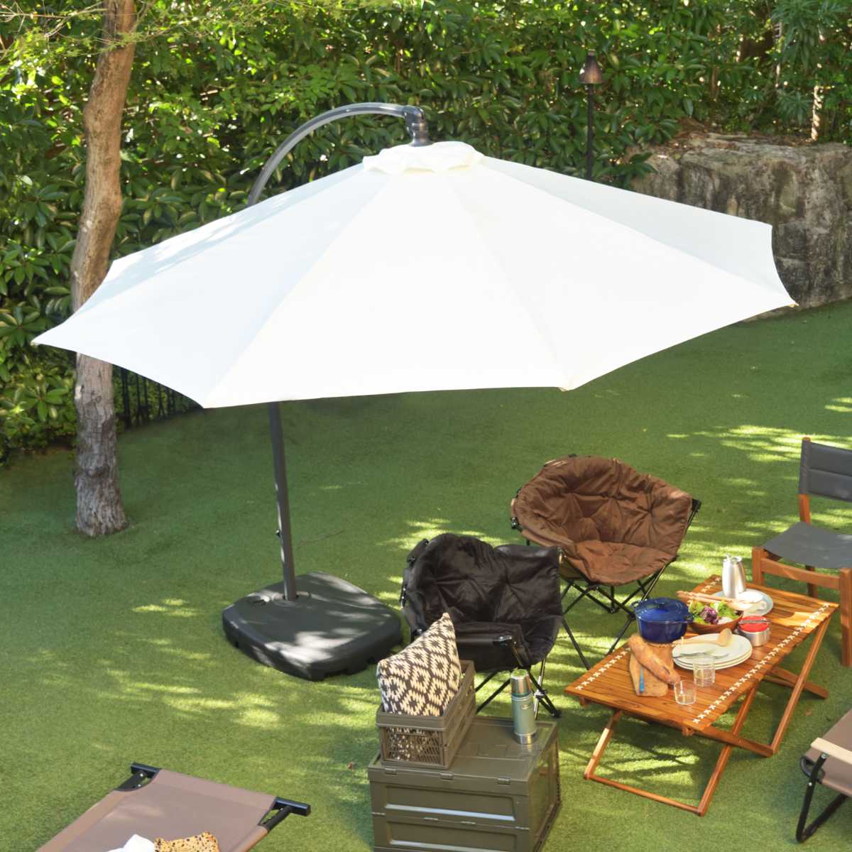 東谷 ガーデンパラソル 直径294cm 自立式 （ パラソル サンシェード