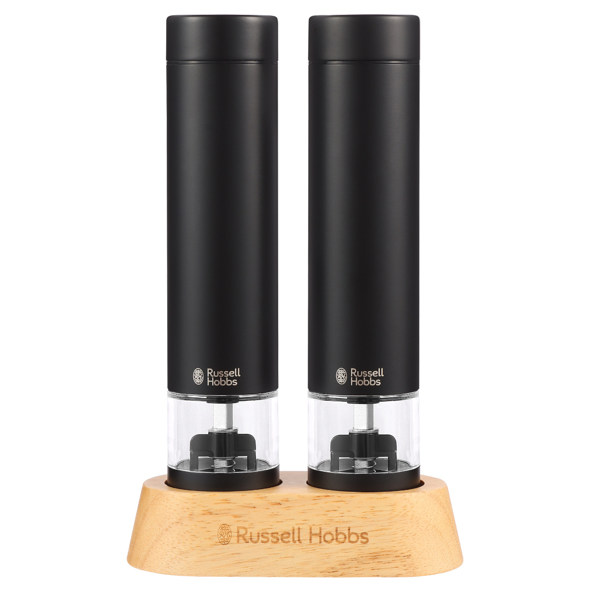 RUSSELL HOBBS（ラッセルホブス） 電動ミル ミニ 2本セット 木製