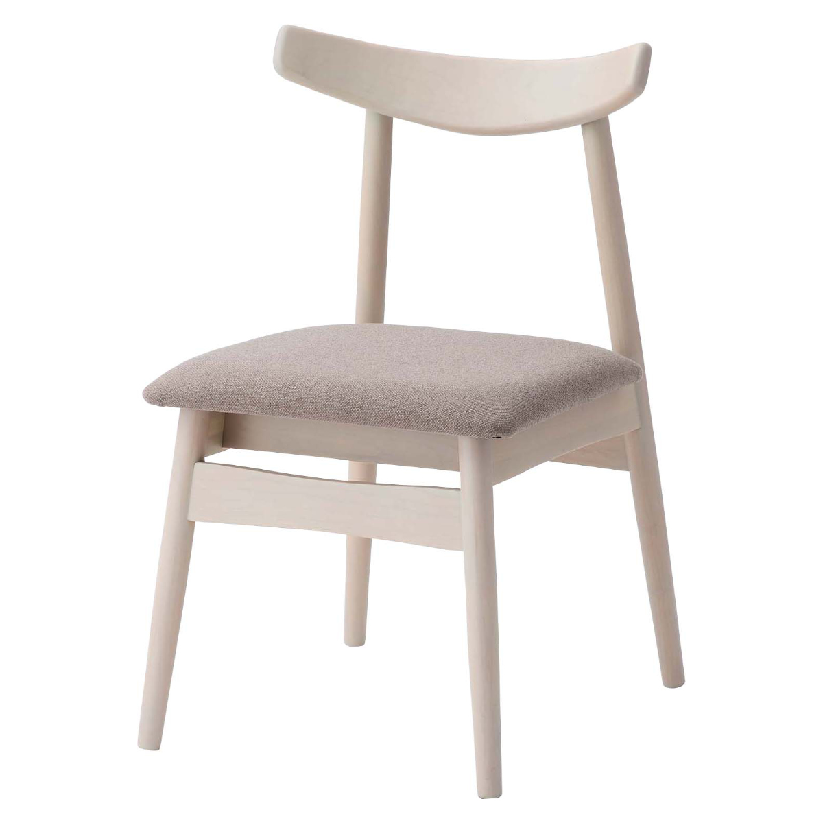 ダイニングチェア　ラッシ編み　天然木 東谷 ダイニングチェア 座面高44cm 天然木フレーム 完成品 （ チェア