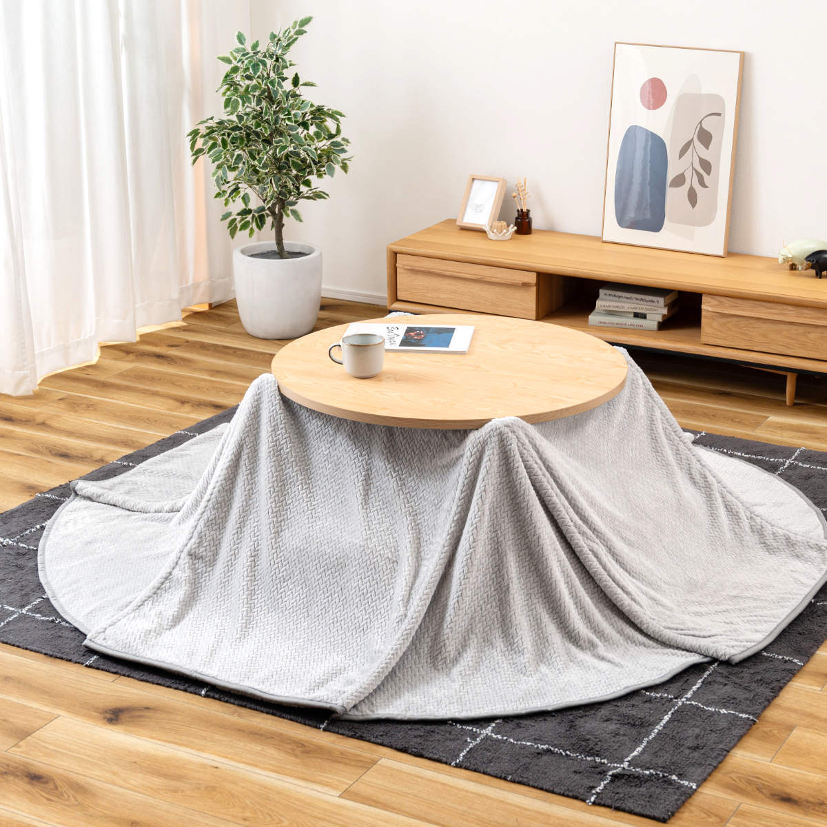 こたつテーブル 円形 70」の人気商品一覧 | 安い商品を通販サイトから