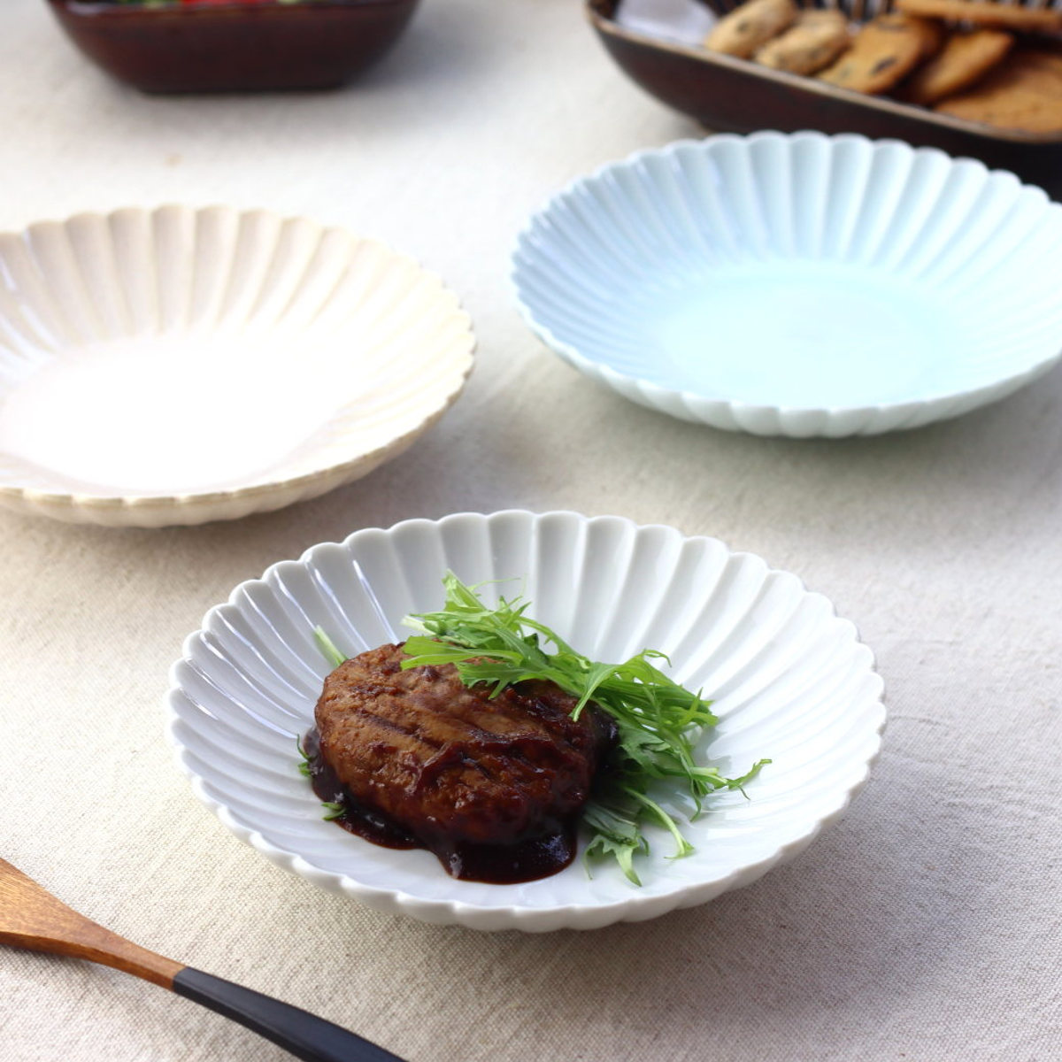 ココット 6cm 洋食器 プランプ 6個セット （ 容器 陶器 電子レンジ対応