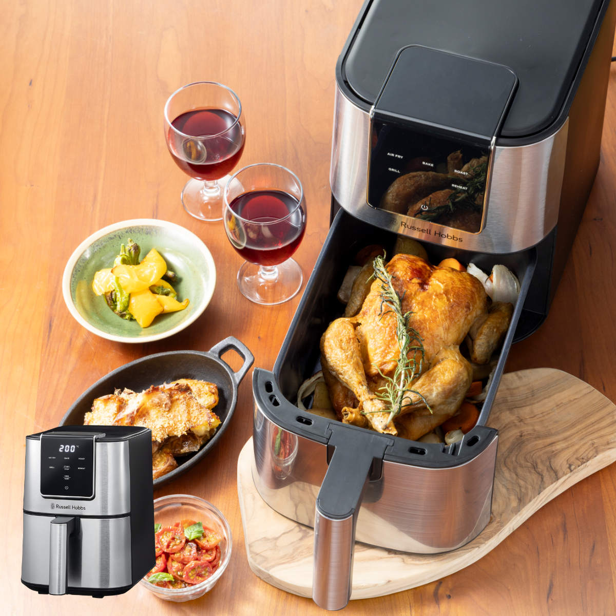 RUSSELL HOBBS（ラッセルホブス） エアフライオーブン 3L ノン