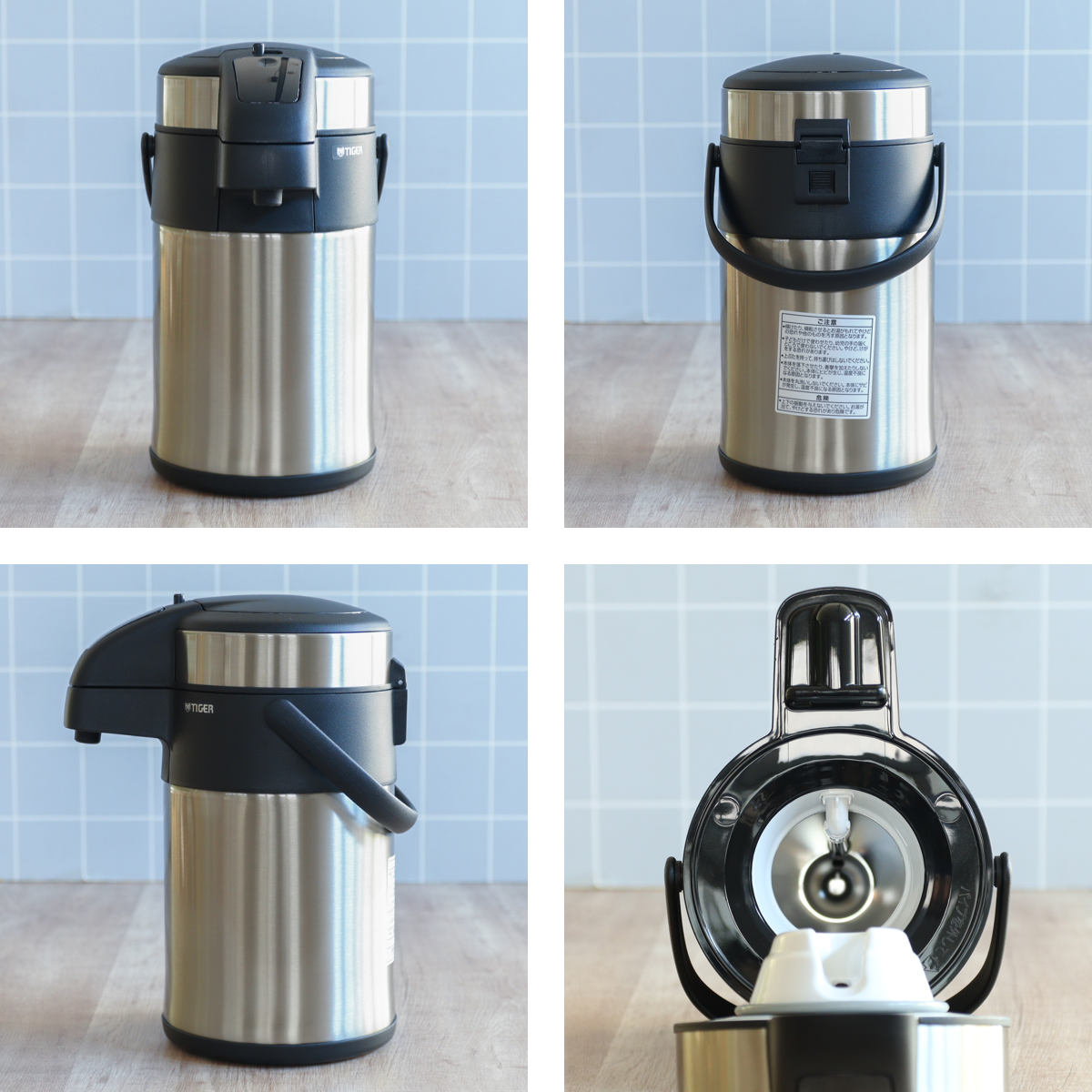 タイガー ステンレスポット 3L ステンレスエ...の詳細画像2