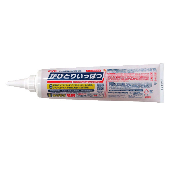 カビ取り かびとりいっぱつ カビ取りジェル 500ｇ カビとり剤 業務用 洗剤 （ カビ カビとり 風呂 お風呂 浴室 ジェル ゴムパッキン タイル 掃除 清掃 ） | ブランド登録なし | 07
