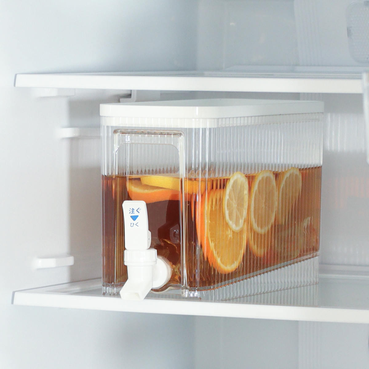 ホットドリンクディスプレイ 3段 PP製バスケット付き3段スタンド 角型〔ストエキオリジナル