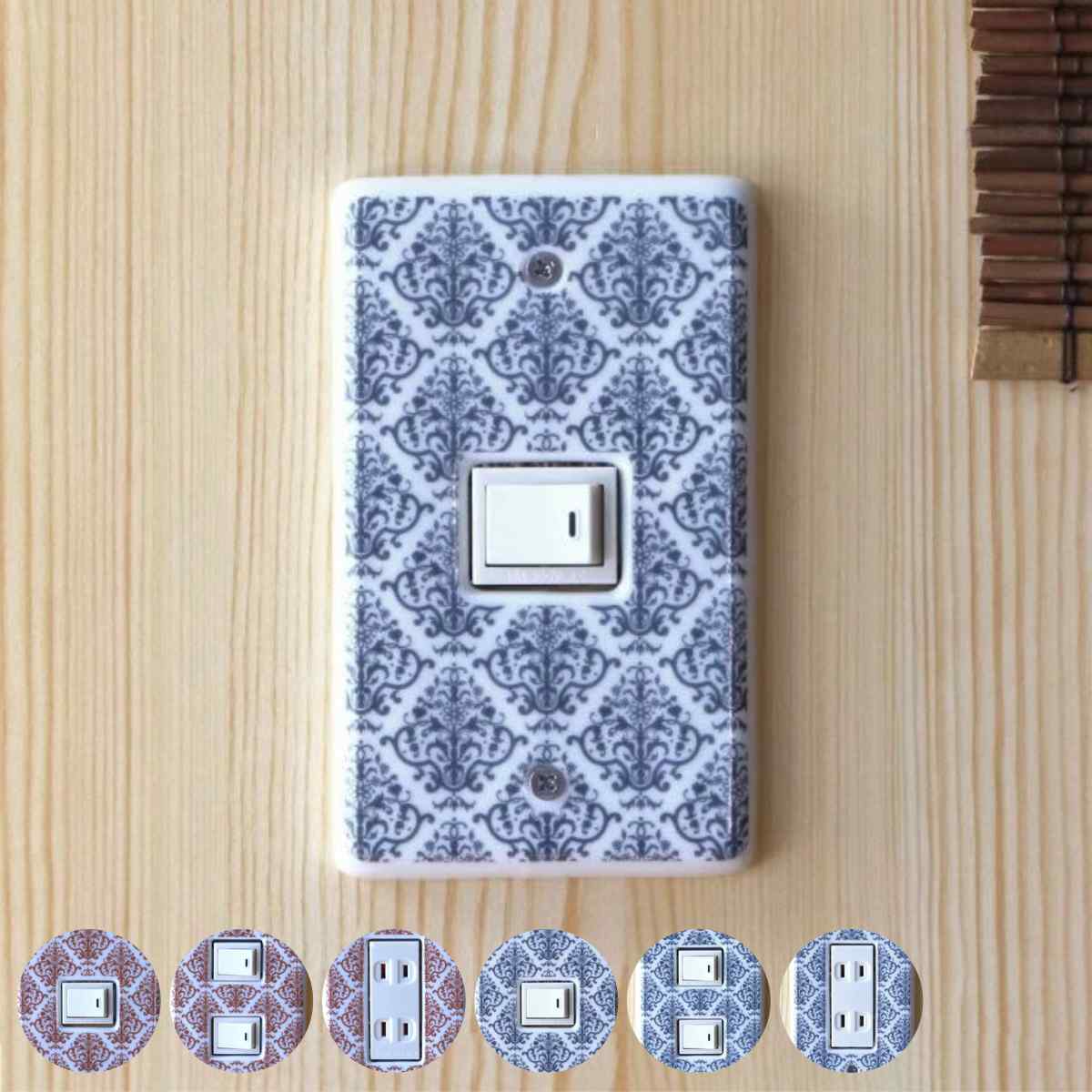 �X�C�b�`�J�o�[ �o�[�� �X�C�b�`�v���[�g �i �d�C�X�C�b�` �R���Z���g �J�o�[ �v���[�g DIY ���� ���Z�� ���{�� �l�W�t�� �ȒP 1���p 2���p 3���p �j