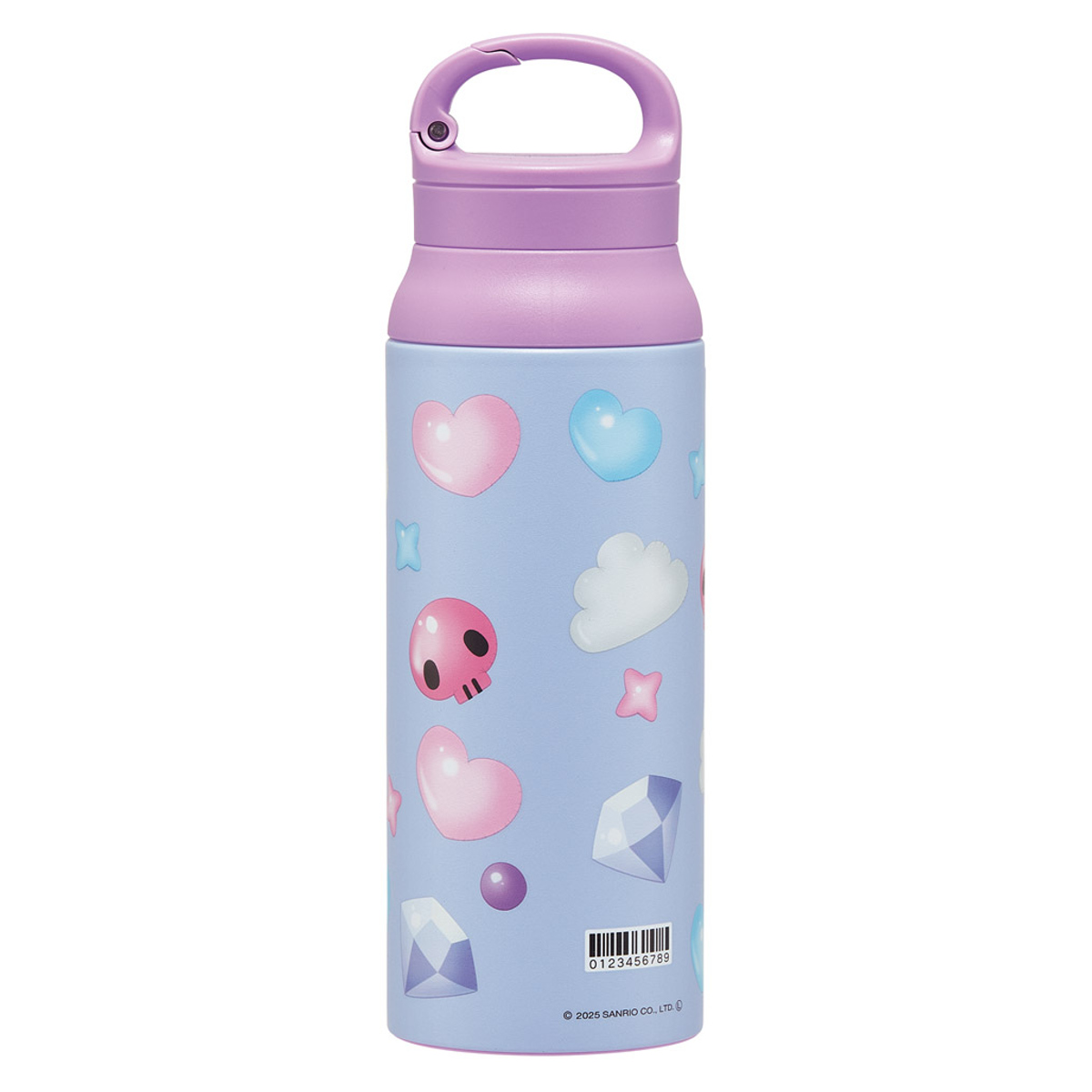 スケーター 水筒 600ml カラビナハンドルステンレスボトル クロミ