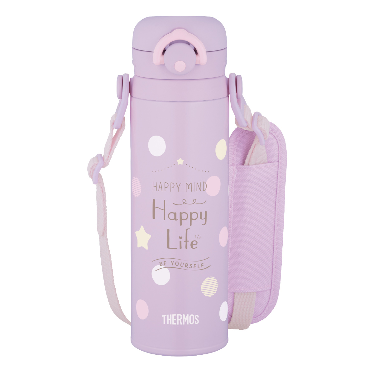 THERMOS（サーモス） 水筒 500ml 真空断熱キッズケータイマグ JPF-500