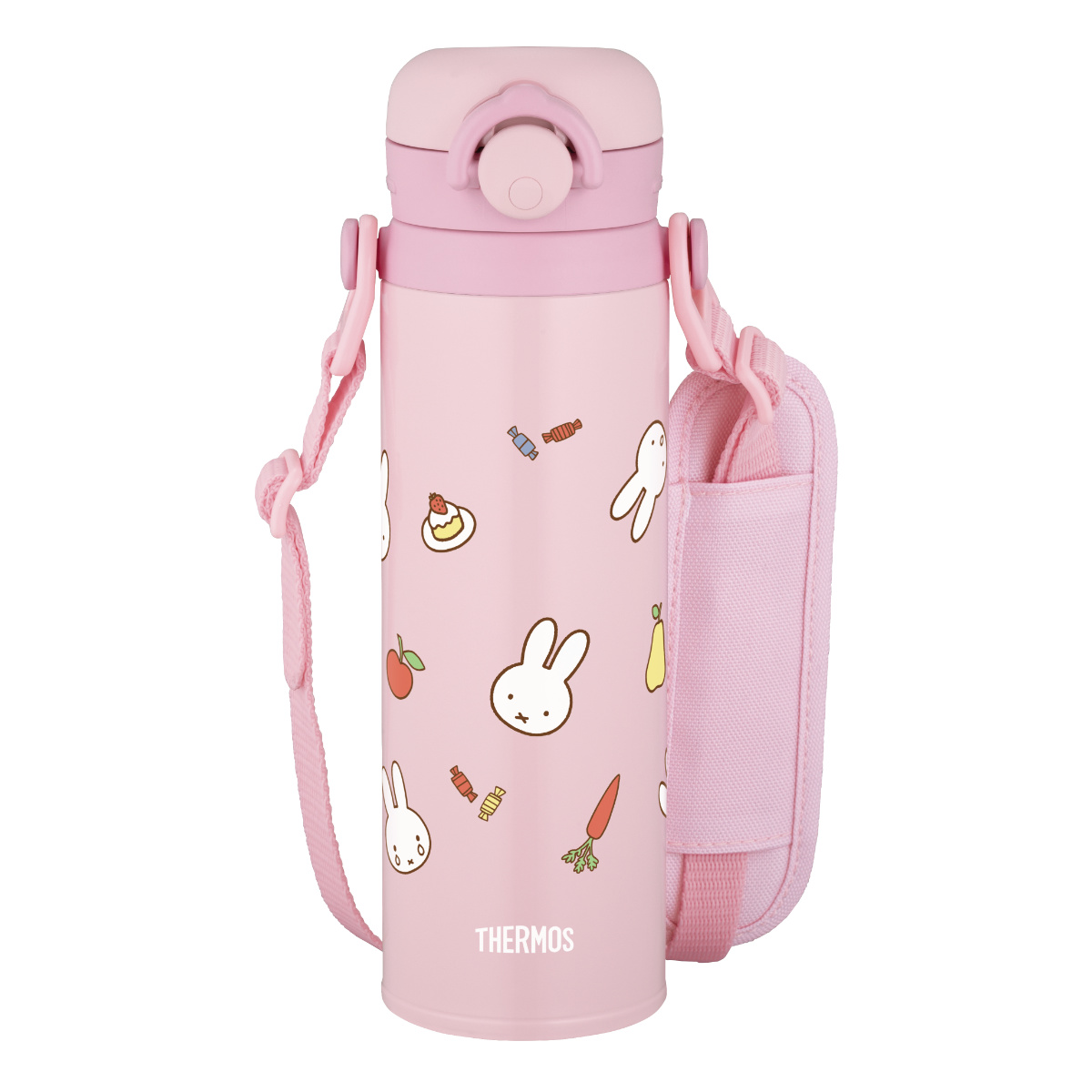 THERMOS（サーモス） 水筒 500ml 真空断熱キッズケータイマグ JPF-500B