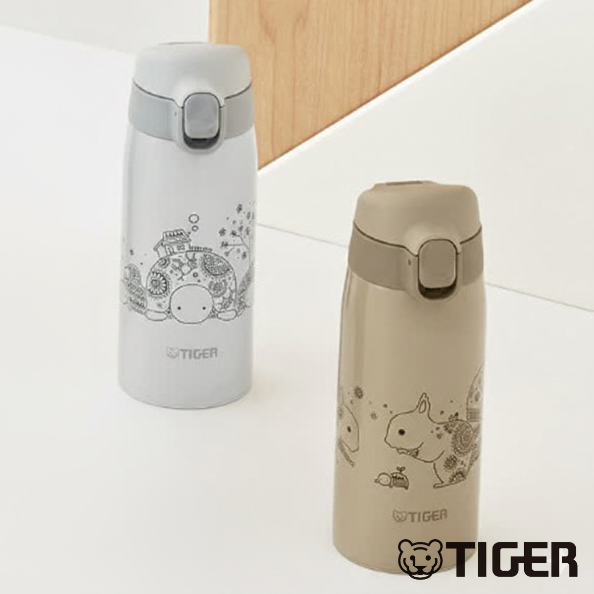 タイガー魔法瓶 タイガー 水筒 350ml 真空断熱ボトル かめいち堂 ワン