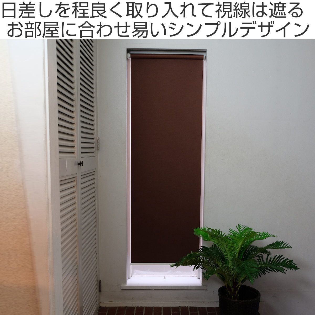 採光ロールスクリーン 35×150 ( ロール...の詳細画像1