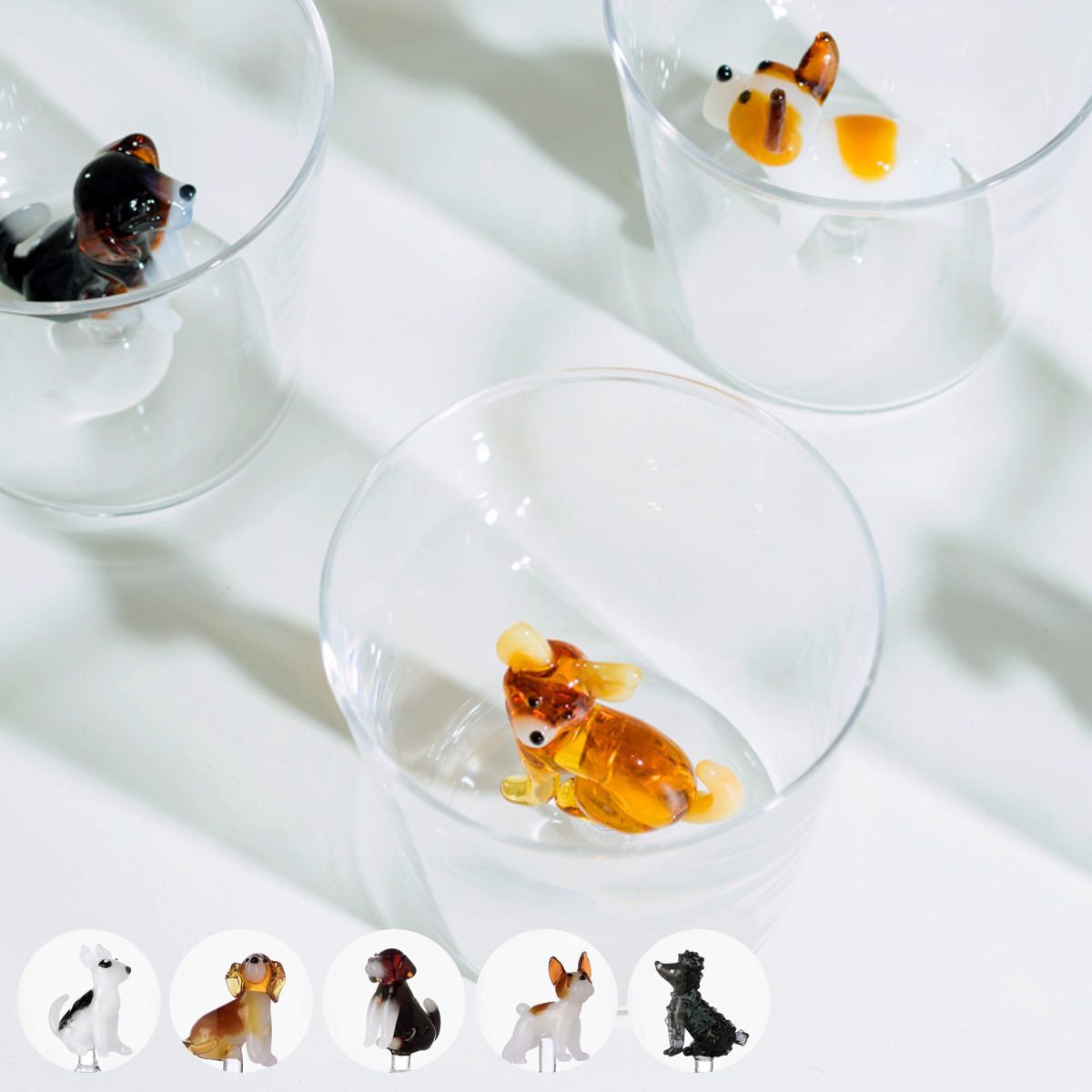 タンブラー イッケンドルフ DOGS 350ml （ 食洗機対応 ichendorf