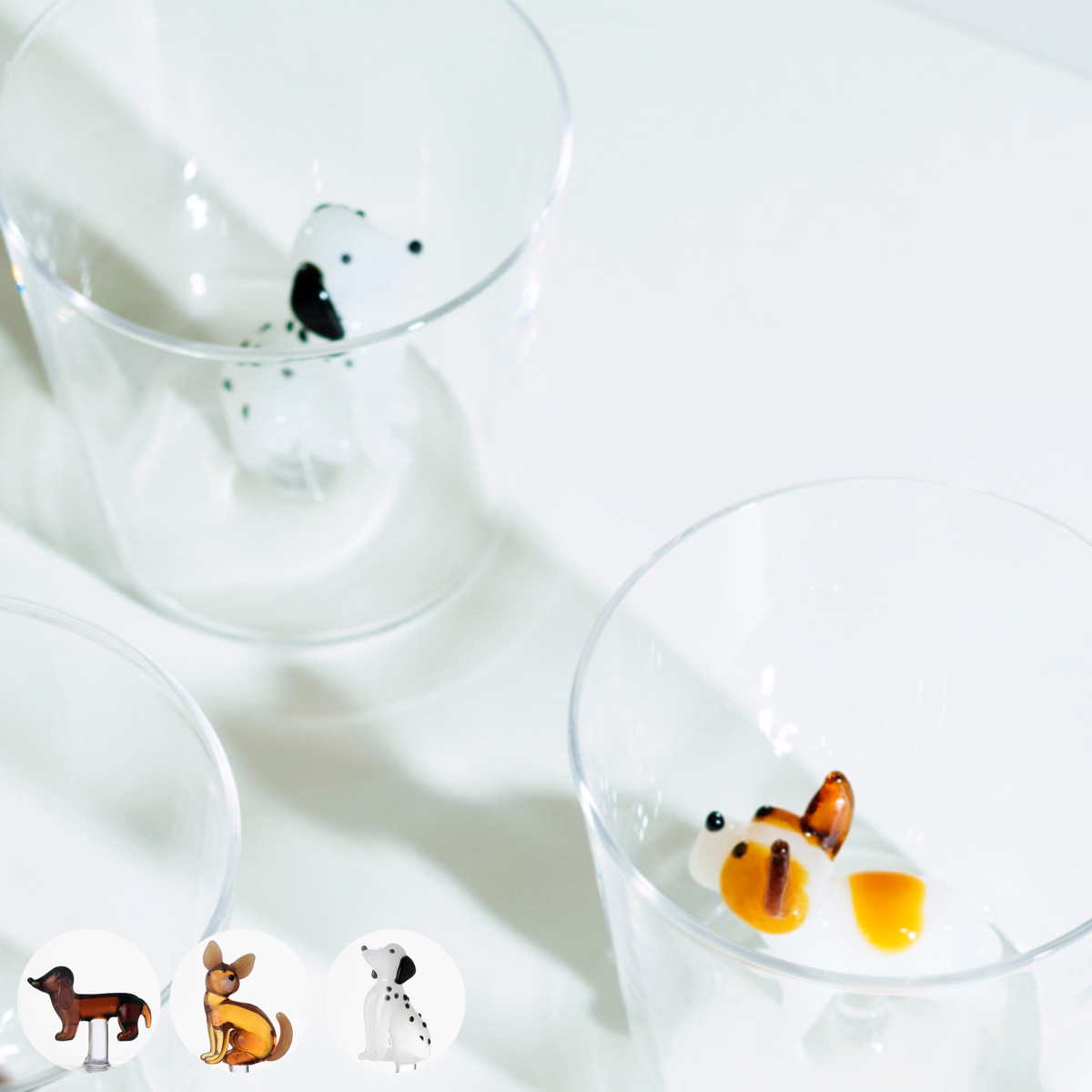 タンブラー イッケンドルフ DOGS 350ml （ 食洗機対応 ichendorf