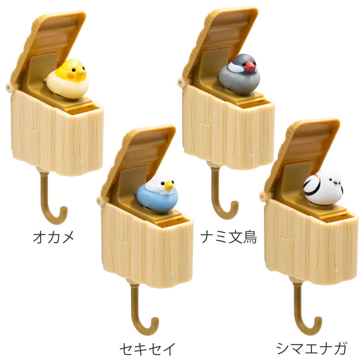 キーフック トリの巣 簡単取付 biite 鳥...の詳細画像1