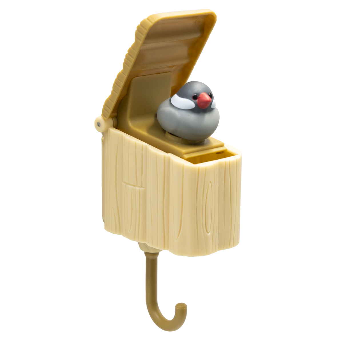 biite キーフック トリの巣 簡単取付 鳥 （ 鳥の巣 巣箱 巣 粘着シート