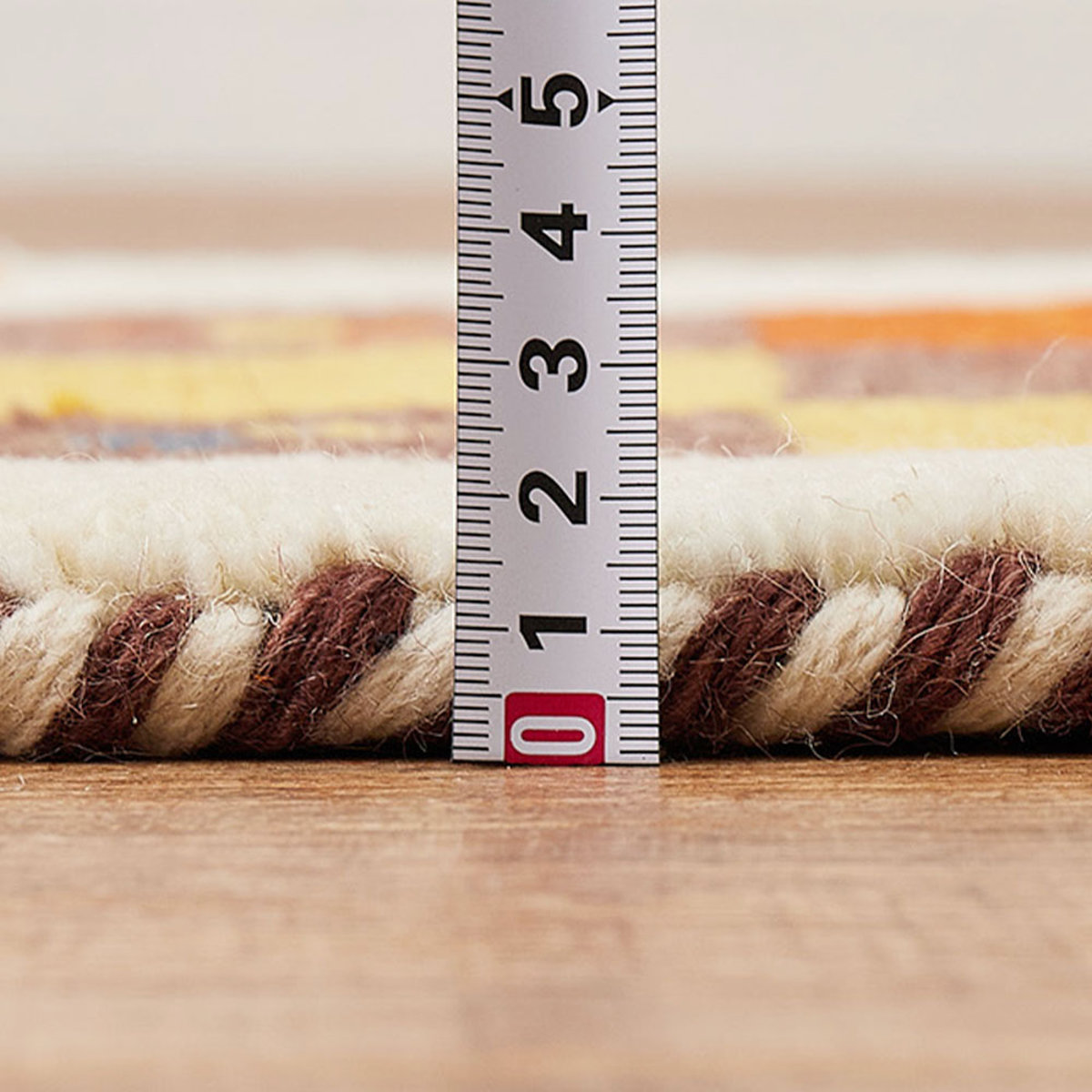 キッチンマット GABBEH ギャッベ ラグ 40×120cm （ キッチン マット 床暖房対応 ギャベ ウール100％ 羊毛 40cm 120cm ）_17