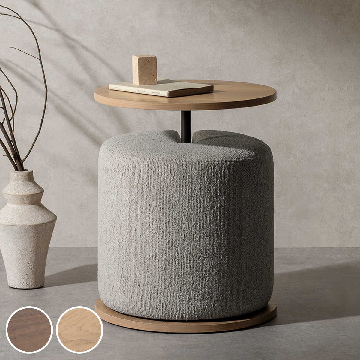 �T�C�h�e�[�u�����X�c�[�� ����55cm Lien Signature Studio �i �T�C�h�e�[�u�� �X�c�[�� �~�j�e�[�u�� ���a44cm �� �L�Y ���� �����~���V�� �u�[�N�����n �j