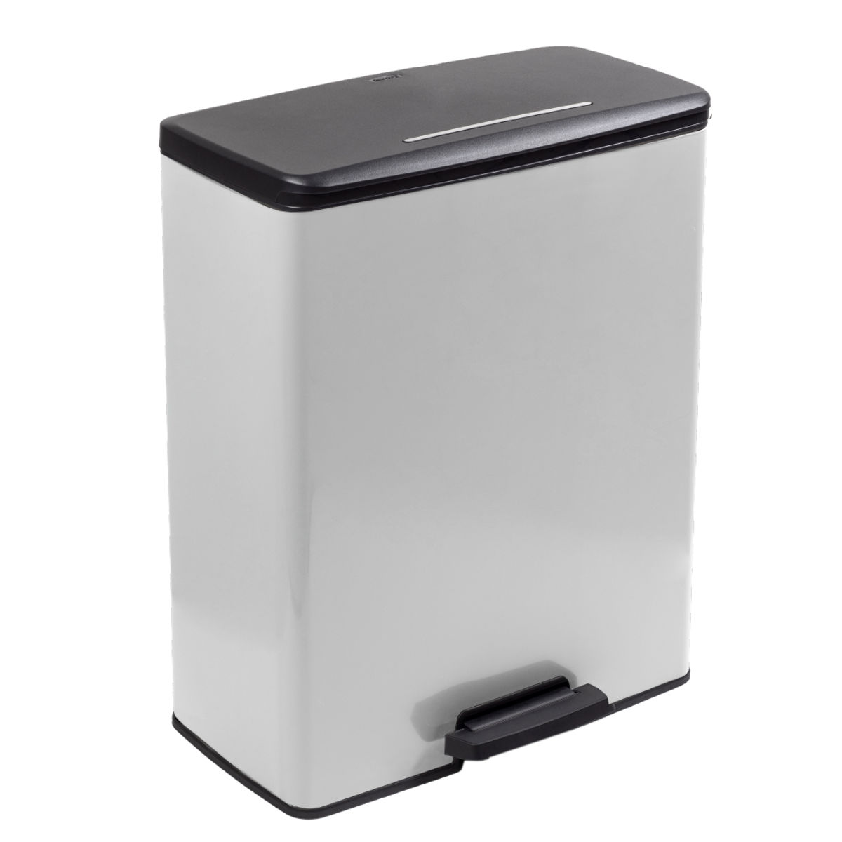 ゴミ箱 65L ステンレス Deco ペダルビン ペダル式 （ ごみ箱 65リットル デコ ペダル ふた付き 軽量 大容量 ）