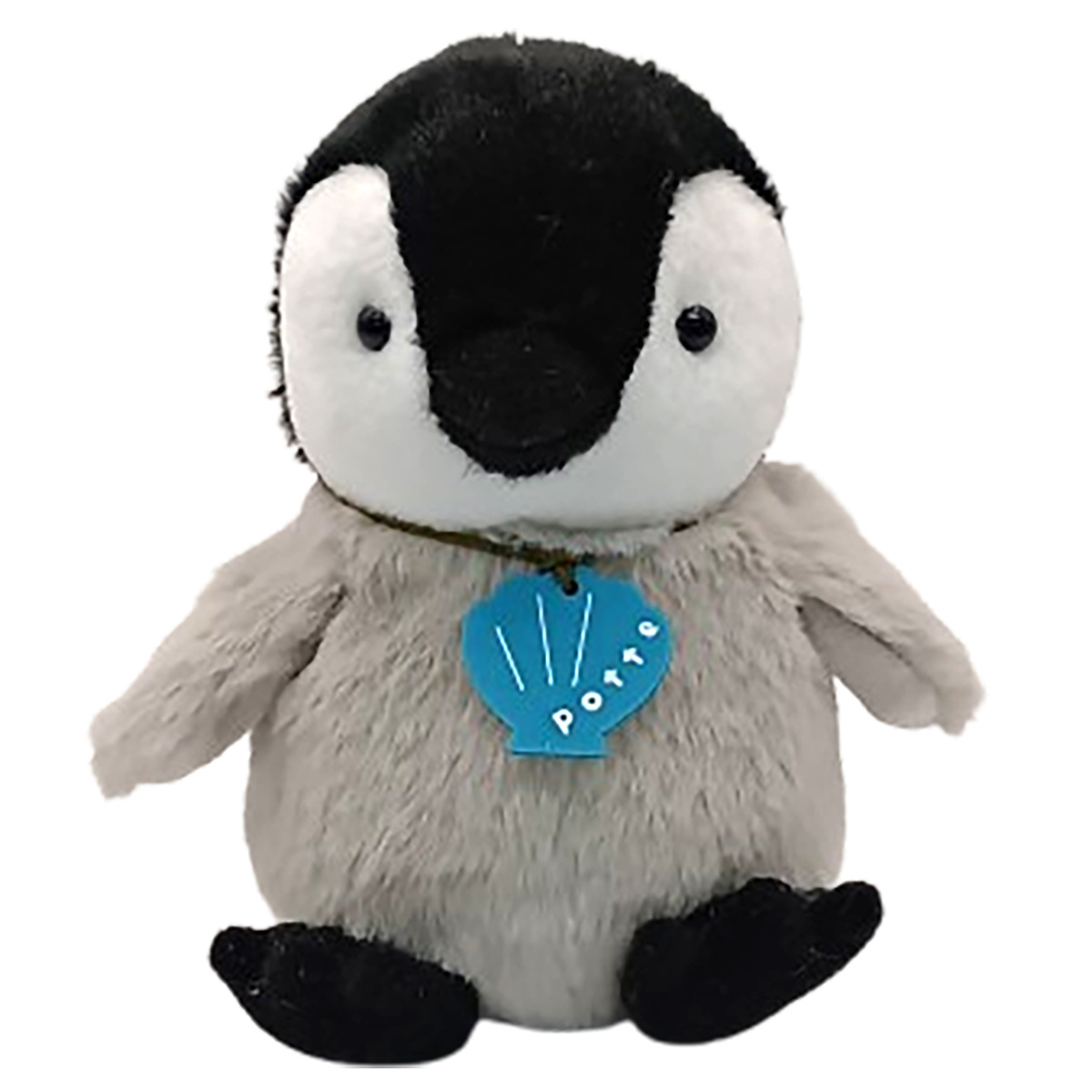ぬいぐるみ potte コウテイペンギン こども （ ヌイグルミ 動物 ペンギン ぺんぎん 手のひらサイズ ふわふわ 雑貨 インテリア アニマル プレゼント かわいい ）