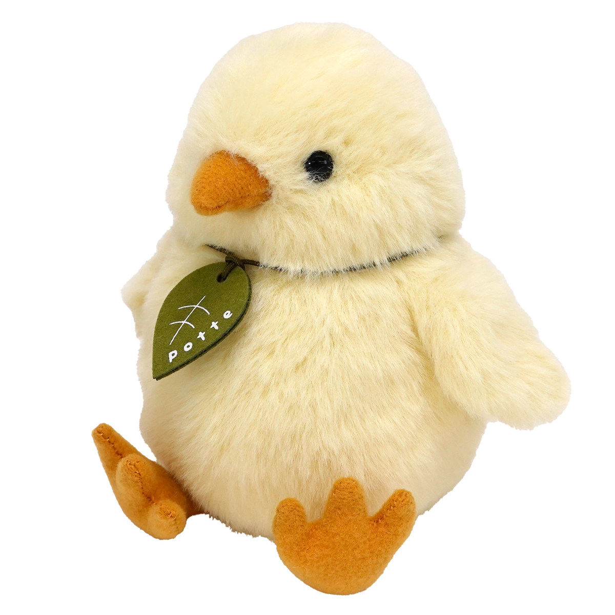 ぬいぐるみ potte ヒヨコ （ ヌイグルミ 動物 ひよこ 手のひらサイズ ふわふわ 雑貨 インテリア アニマル プレゼント かわいい ）