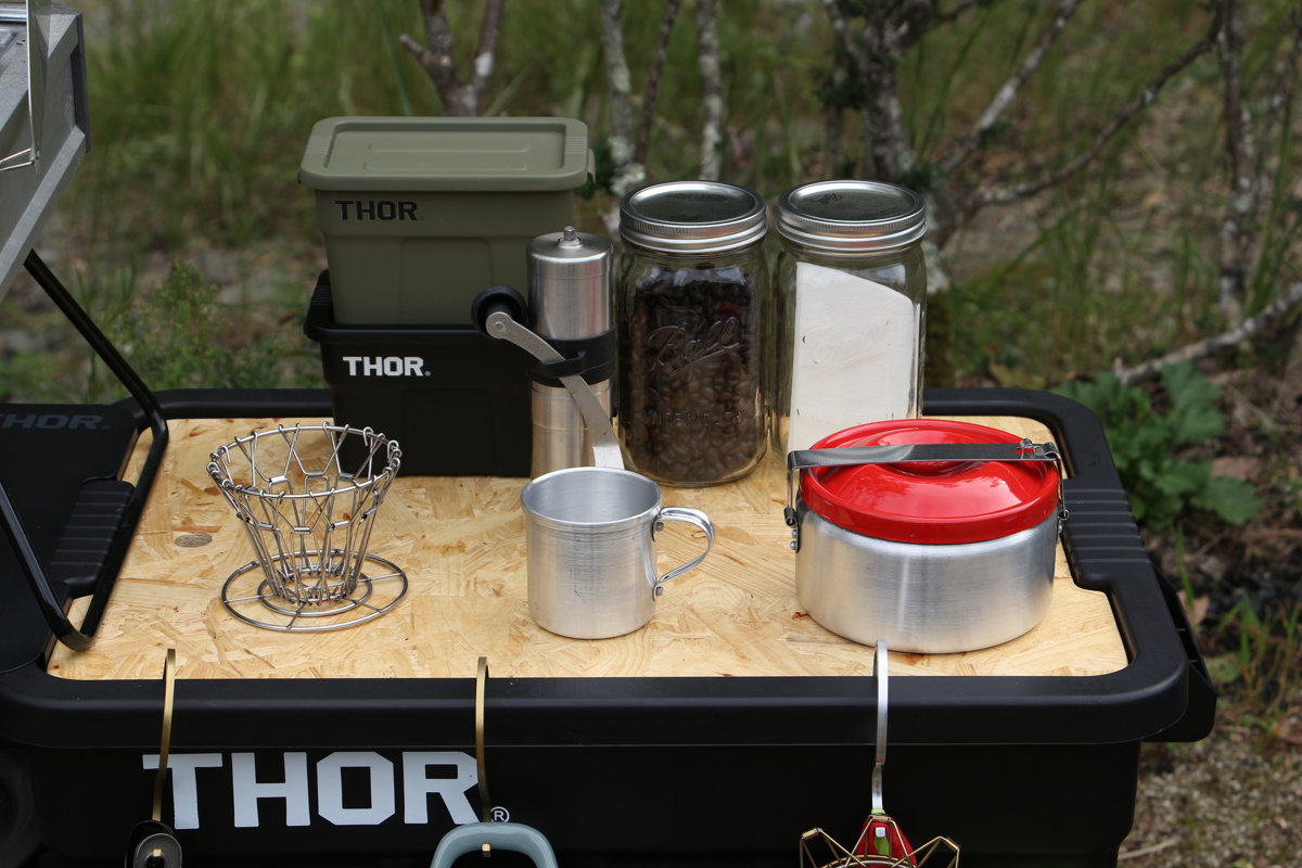 DETAIL（ディテール） THOR 天板 53L 75L用 LARGE TOTE対応 （ 収納