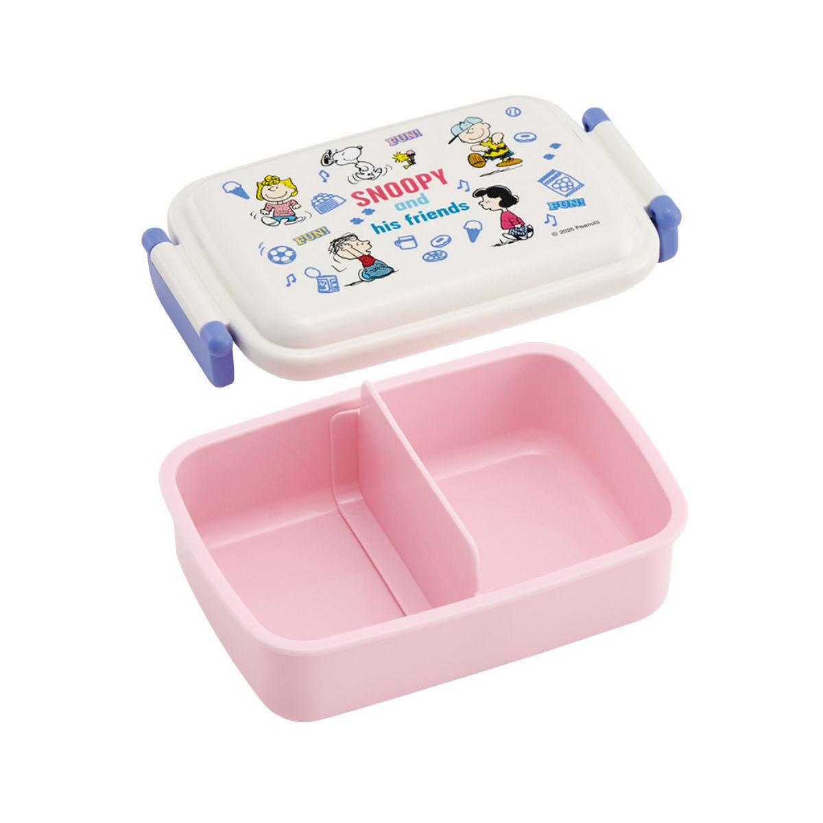 スケーター 弁当箱 1段 450ml ふわっとタイトランチBOX スヌーピー