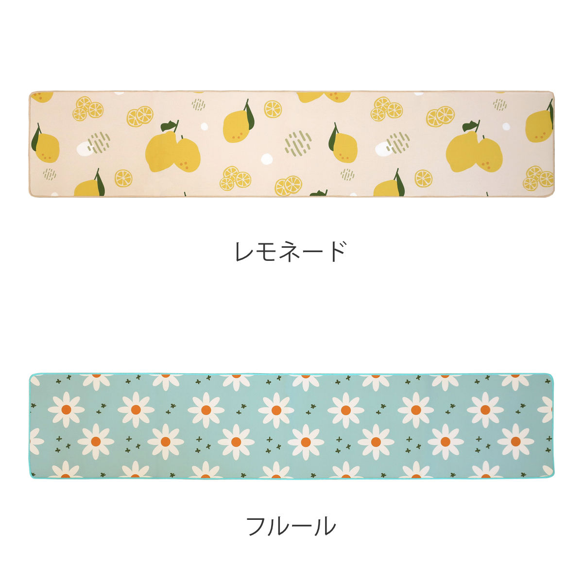 キッチンマット レトロフィール 撥水加工付き ...の詳細画像1
