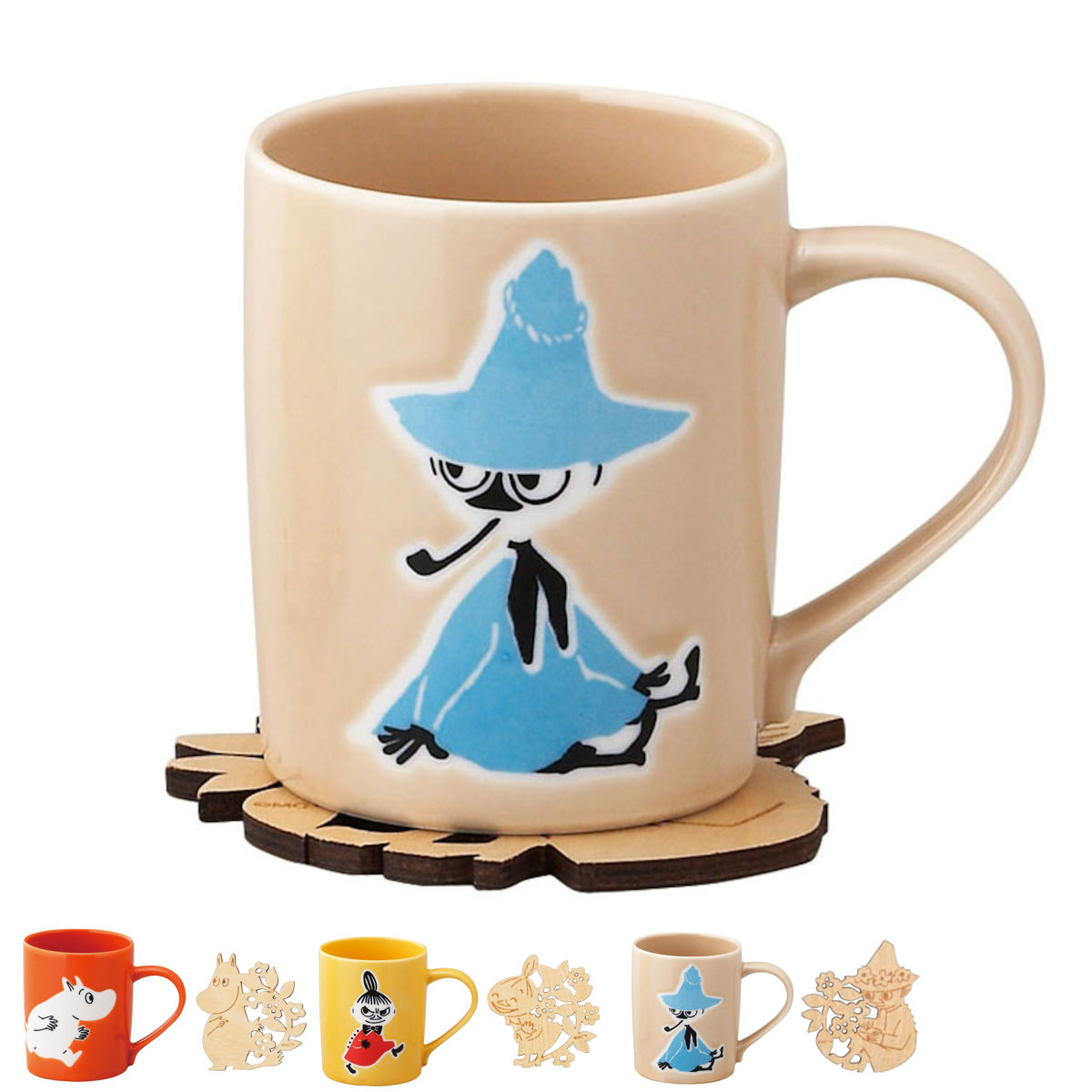 山加商店 マグカップ MOOMIN コースター付マグ （ 300ml 食洗機対応