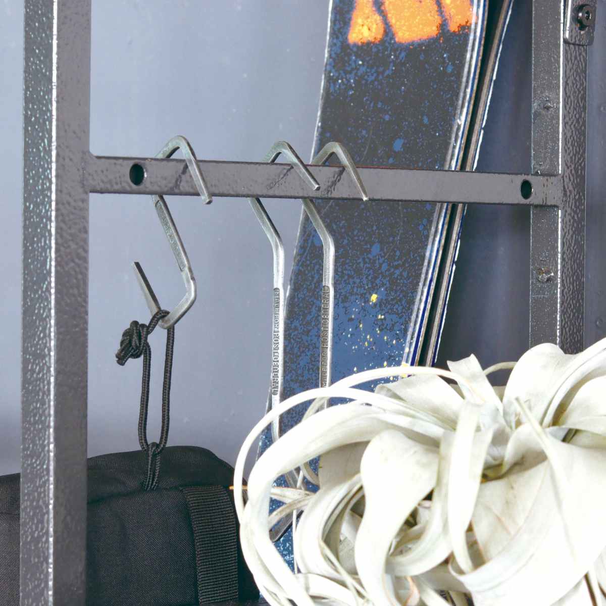 オープンラック ポストジェネラル 幅102cm 5段 スチール 収納棚 ラック 可動棚 キャスター付き （ 棚 花台 収納 ディスプレイ 無骨 ）の画像