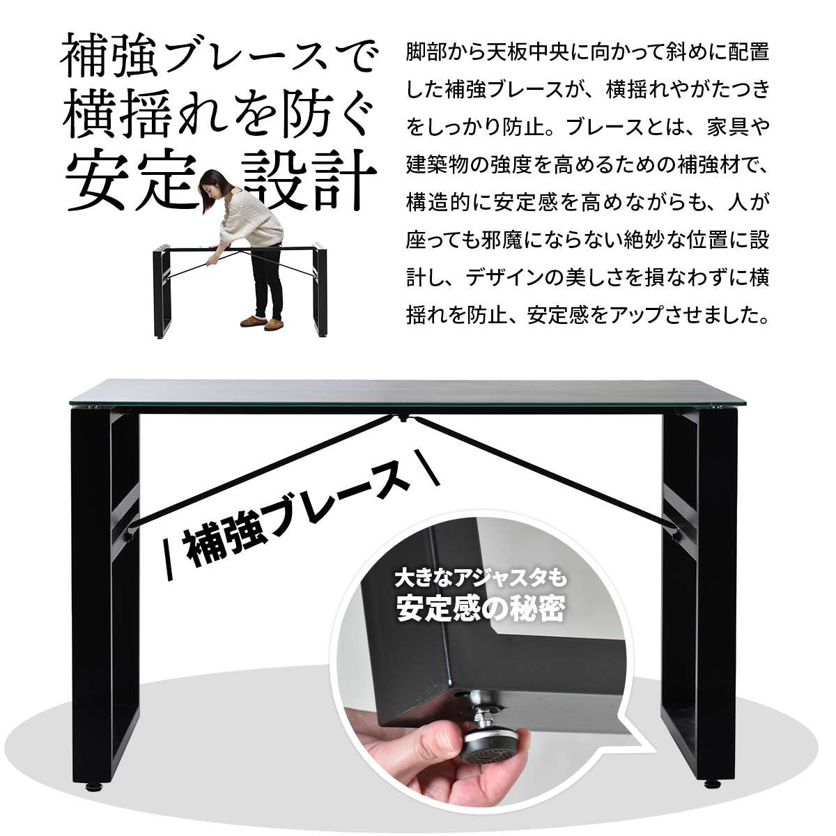 ダイニングテーブル＆チェア 3点セット 幅120cm セラミック天板 ベロアチェア （ ダイニングセット テーブル 食卓テーブル 2人掛け ダイニングチェア ）_17