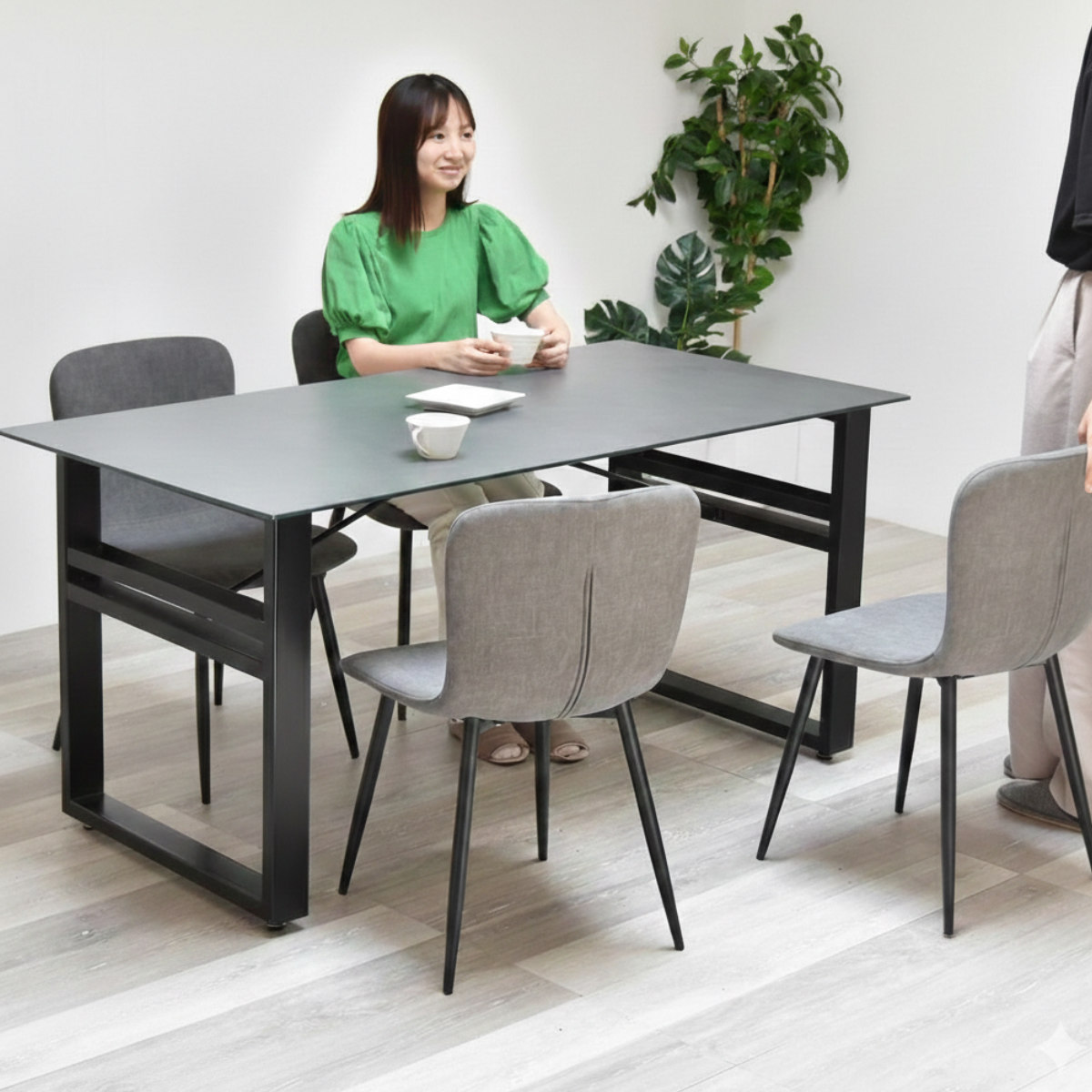 B.Bファニシング ダイニングテーブル＆チェア 5点セット 幅150cm 