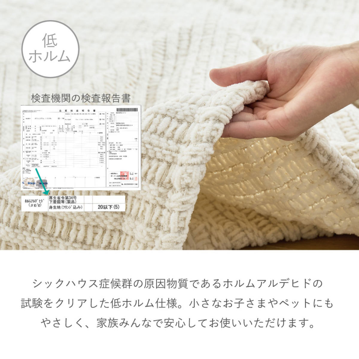 HAGiHARA（萩原） クッションにもなるケット アンネ （ ブランケット