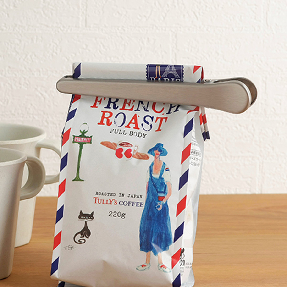 キッチンクリップ SALUS ステンレス クリップ S （ セイラス 食品クリップ 食品 保存 保存袋 袋留め ステンレスクリップ ）